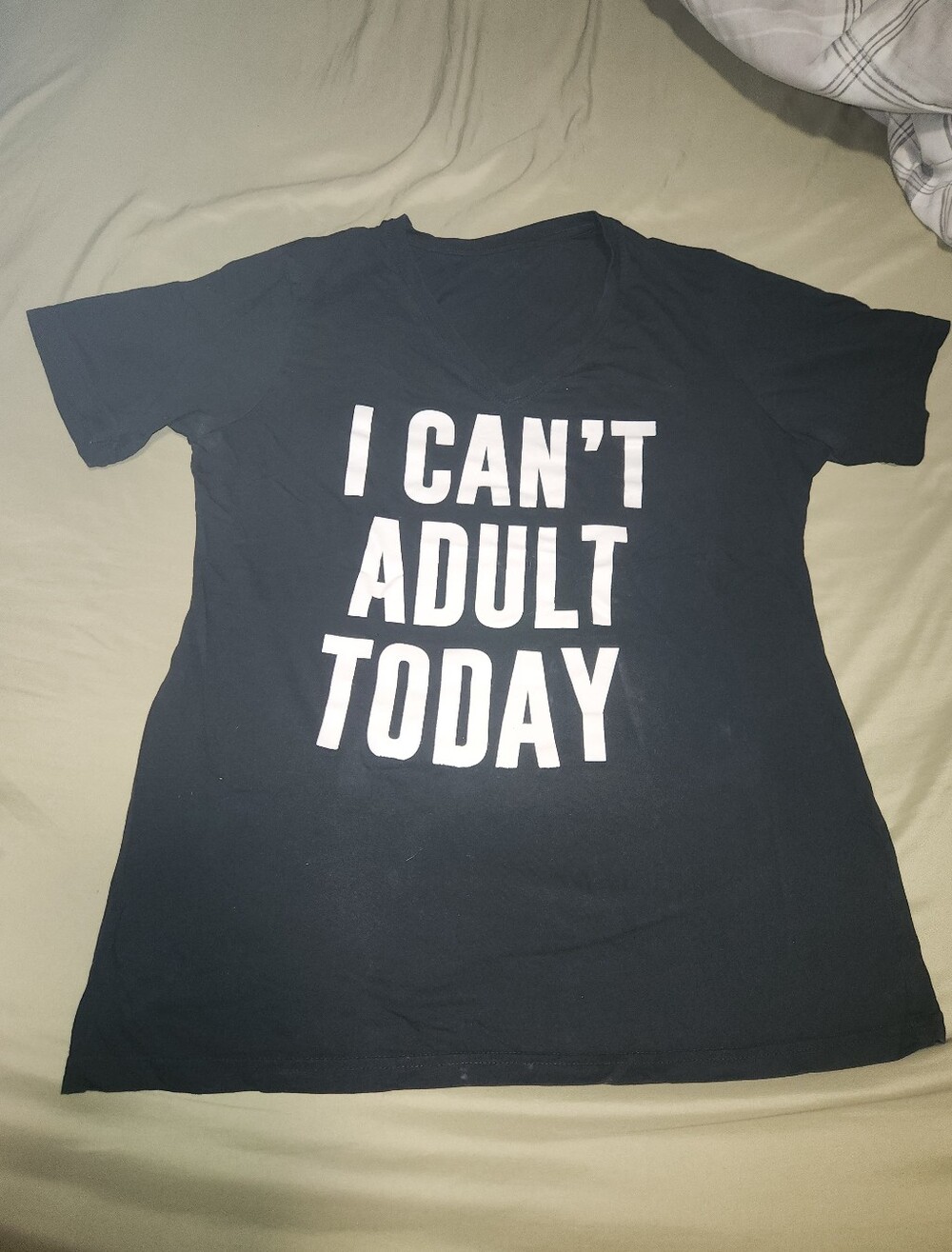 "I Can't Adult Today" T-shirt